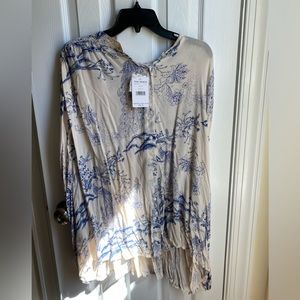 Free people blouse nwt size m